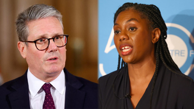 Kemi Badenoch and PM Starmer